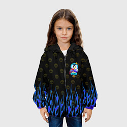 Куртка с капюшоном детская Brawl stars MRP, цвет: 3D-черный — фото 2