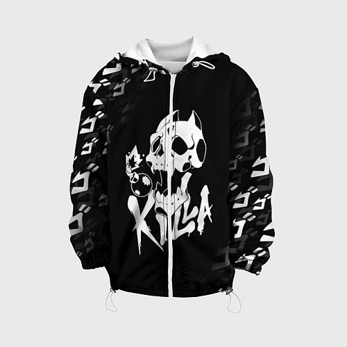 Детская куртка KILLER QUEEN / 3D-Белый – фото 1