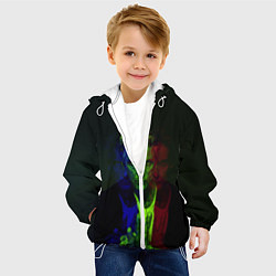 Куртка с капюшоном детская DOCTOR WHO, цвет: 3D-белый — фото 2