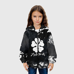 Куртка с капюшоном детская ЧЁРНЫЙ КЛЕВЕР, цвет: 3D-черный — фото 2