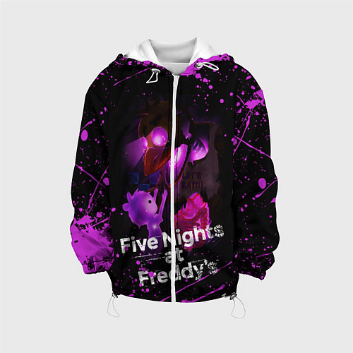 Детская куртка FIVE NIGHTS AT FREDDYS / 3D-Белый – фото 1