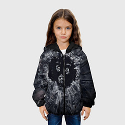 Куртка с капюшоном детская ЧЕРНОЕ ЗЕРКАЛО, цвет: 3D-черный — фото 2
