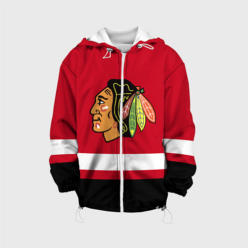 Детская куртка Chicago Blackhawks / 3D-Белый – фото 1