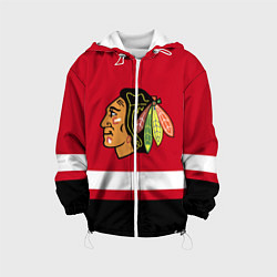 Куртка с капюшоном детская Chicago Blackhawks, цвет: 3D-белый