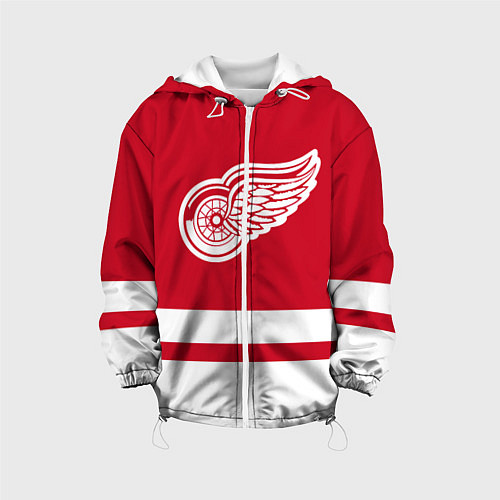 Детская куртка Детройт Ред Уингз / 3D-Белый – фото 1