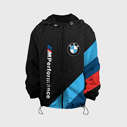 Куртка с капюшоном детская BMW M PERFORMANCE, цвет: 3D-черный