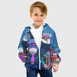 Куртка с капюшоном детская BRAWL STARS FRANK, цвет: 3D-белый — фото 2