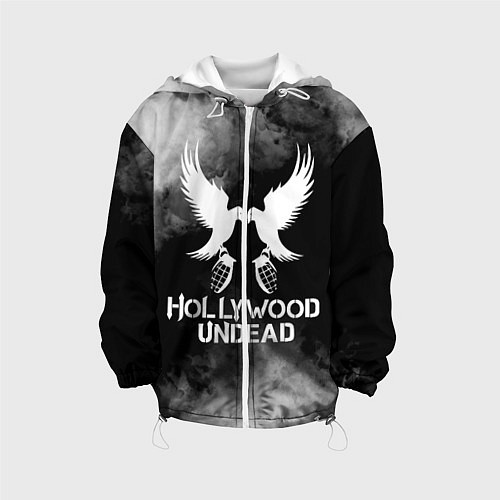 Детская куртка Hollywood Undead / 3D-Белый – фото 1