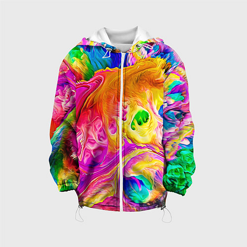 Детская куртка TIE DYE / 3D-Белый – фото 1