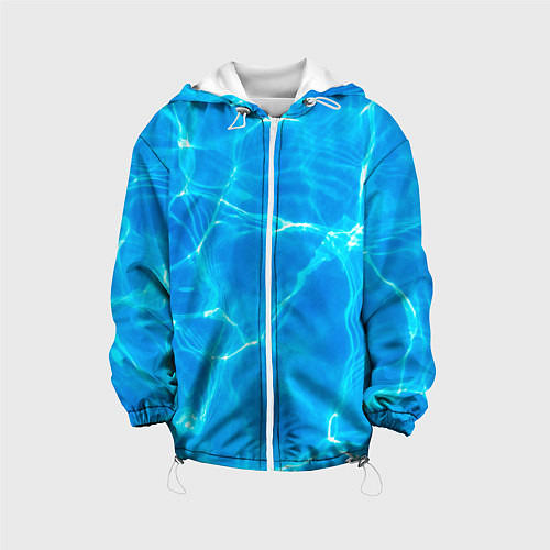 Детская куртка Вода / 3D-Белый – фото 1