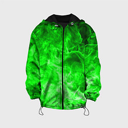 Детская куртка ОГОНЬ GREEN NEON