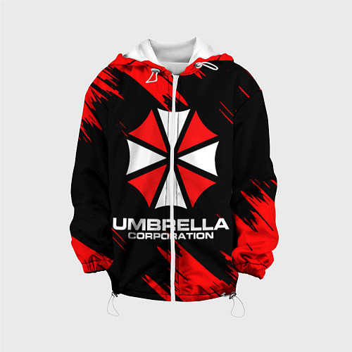 Детская куртка Umbrella Corporation / 3D-Белый – фото 1