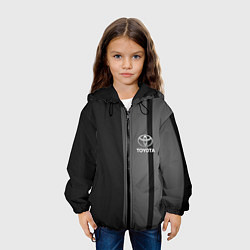 Куртка с капюшоном детская TOYOTA, цвет: 3D-черный — фото 2