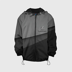 Куртка с капюшоном детская Lexus, цвет: 3D-черный