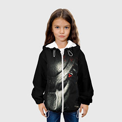 Куртка с капюшоном детская PREDATOR, цвет: 3D-белый — фото 2