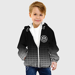 Куртка с капюшоном детская Volkswagen, цвет: 3D-белый — фото 2