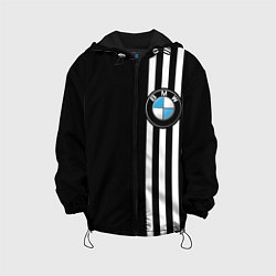 Куртка с капюшоном детская BMW SPORT, цвет: 3D-черный