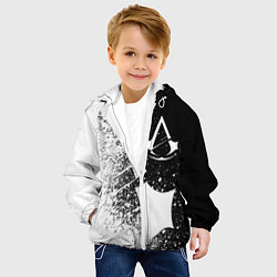 Куртка с капюшоном детская Assassin’s Creed 03, цвет: 3D-белый — фото 2