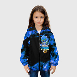 Куртка с капюшоном детская Leon Wolf, цвет: 3D-черный — фото 2
