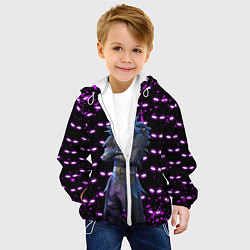 Куртка с капюшоном детская Fortnite Raven, цвет: 3D-белый — фото 2