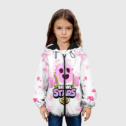 Куртка с капюшоном детская Sakura Spike Brawl Stars, цвет: 3D-черный — фото 2