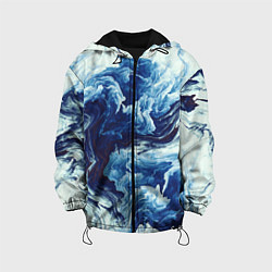 Детская куртка Абстракция смешивание разводы