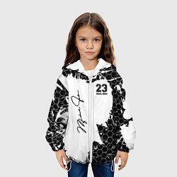 Куртка с капюшоном детская Michael Jordan 23, цвет: 3D-белый — фото 2