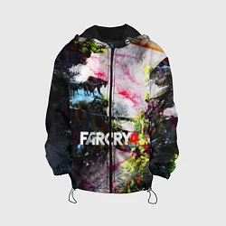 Куртка с капюшоном детская FARCRY4, цвет: 3D-черный