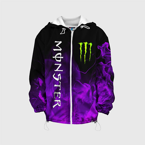 Детская куртка MONSTER ENERGY / 3D-Белый – фото 1