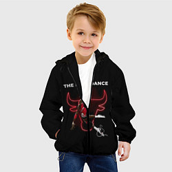 Куртка с капюшоном детская ПОСЛЕДНИЙ ТАНЕЦ, цвет: 3D-черный — фото 2