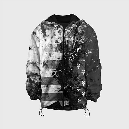 Детская куртка США / 3D-Черный – фото 1