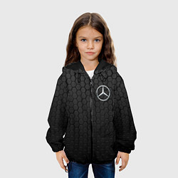 Куртка с капюшоном детская MERCEDES-BENZ AMG, цвет: 3D-черный — фото 2