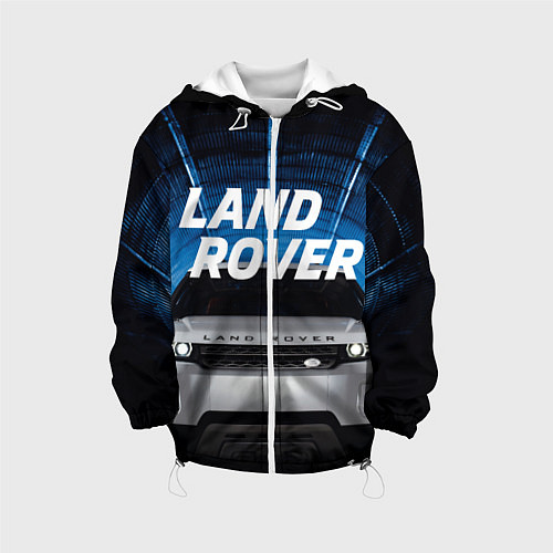 Детская куртка LAND ROVER / 3D-Белый – фото 1