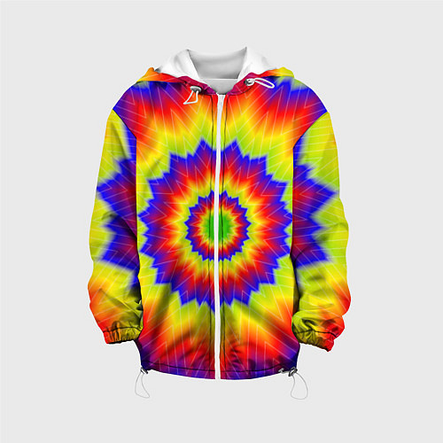 Детская куртка Tie-Dye / 3D-Белый – фото 1