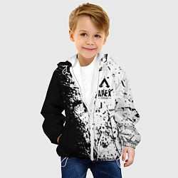 Куртка с капюшоном детская Apex Legends, цвет: 3D-белый — фото 2