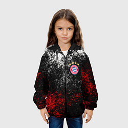 Куртка с капюшоном детская BAYERN MUNCHEN, цвет: 3D-черный — фото 2