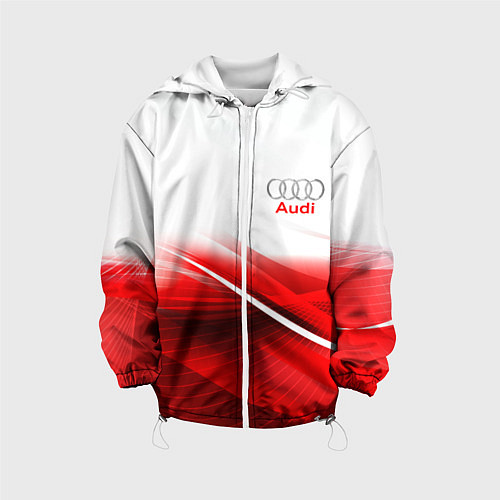 Детская куртка AUDI / 3D-Белый – фото 1