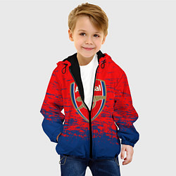 Куртка с капюшоном детская ARSENAL, цвет: 3D-черный — фото 2