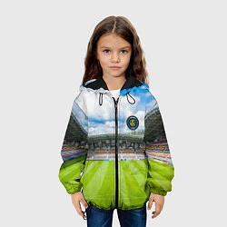 Куртка с капюшоном детская FC INTER, цвет: 3D-черный — фото 2