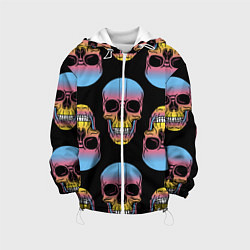 Детская куртка Neon skull!