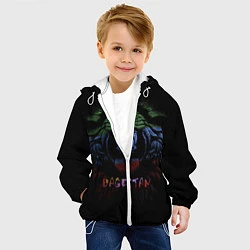 Куртка с капюшоном детская Лев Дагестан, цвет: 3D-белый — фото 2