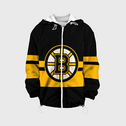 Куртка с капюшоном детская BOSTON BRUINS NHL, цвет: 3D-белый