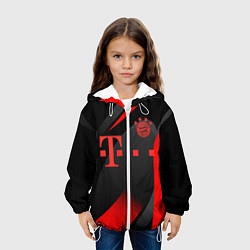 Куртка с капюшоном детская FC Bayern Munchen, цвет: 3D-белый — фото 2