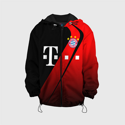 Детская куртка FC Bayern Munchen Форма / 3D-Черный – фото 1