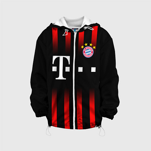 Детская куртка FC Bayern Munchen / 3D-Белый – фото 1