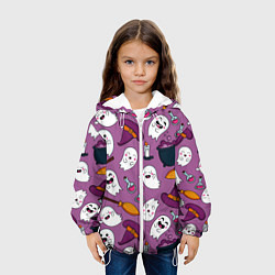 Куртка с капюшоном детская Halloween 2020, цвет: 3D-белый — фото 2
