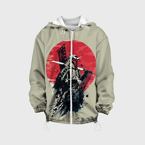 Детская куртка Samurai man / 3D-Белый – фото 1