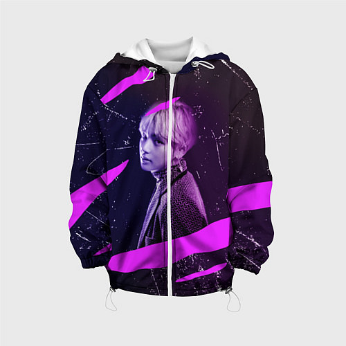 Детская куртка BTS / 3D-Белый – фото 1