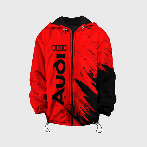 Детская куртка AUDI АУДИ / 3D-Черный – фото 1