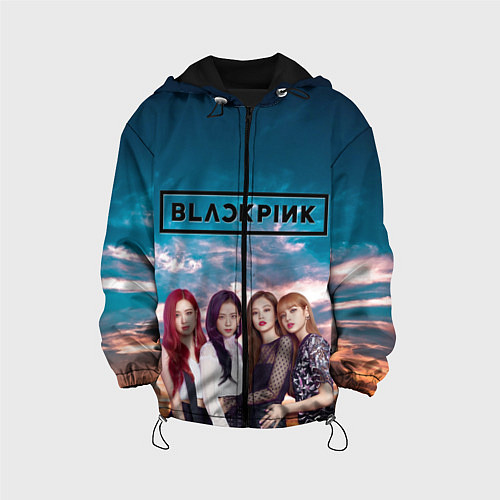 Детская куртка BlackPink / 3D-Черный – фото 1